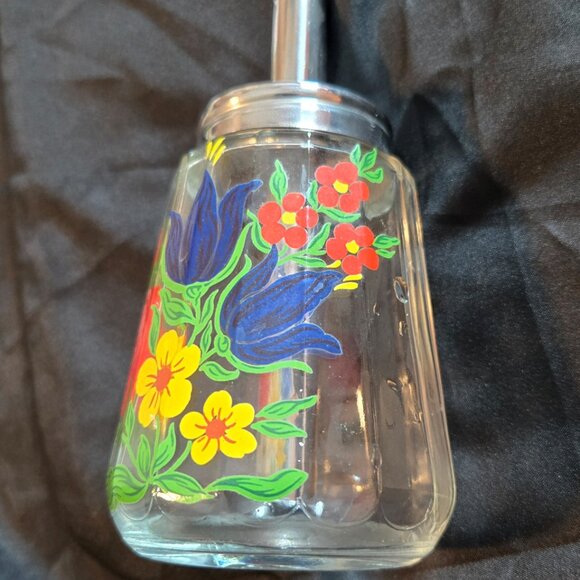 Vintage Austrian ST. CHRISTOPH-ROSTFREL Glass Sugar Pourer - Picture 7 of 10
